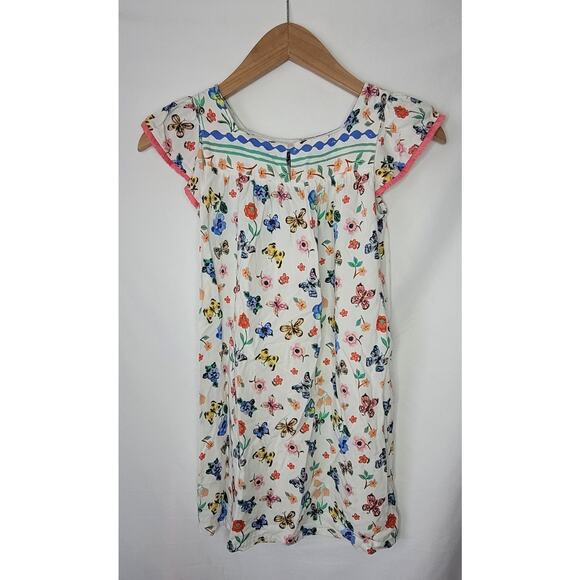 Nathalie Lete H&M- Girl's Floral bird dress- size 8/9 - Picture 3 of 6